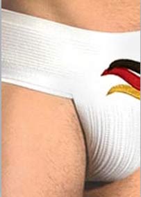 image extraite jockstrap germany priapewear blanc taille