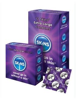 Prservatifs Extra Large Skins - x12