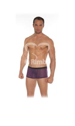 Boxer Transparent Rimba - Violet - Taille S/M