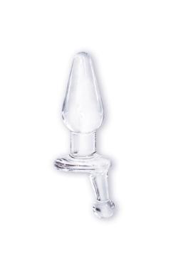 ButtMan's Viewable Glass Butt Plug - Bishop