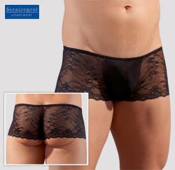 Boxer Hipster Dentelle SvenJoyment - Black - Size M