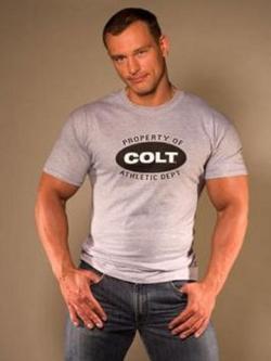 COLT Grey Athletic T-Shirt - Gray - Size XL