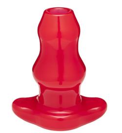 Double Tunnel Plug - Perfect Fit - Red - X.Large