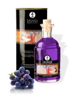 Shunga - Aphrodisiac oil ''intimate kisses'' - Grapes - 100 ml