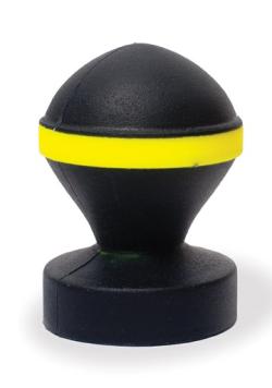 Fluo Valve Plug Noir et Jaune