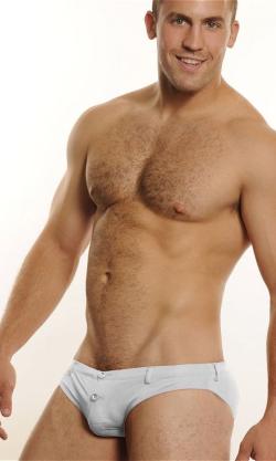 Bikini de Bain 'David' - GBGB - White - Size XL