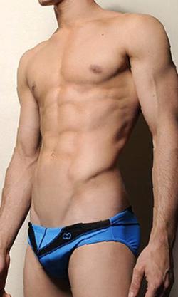 Slip de Bain Swim Vanish - 2Eros - Cyan - Size S