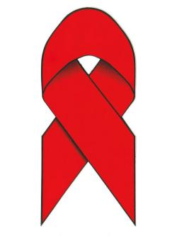 Autocollant Ruban Rouge