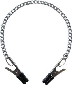 Pince  seins chrome Aligator Classique