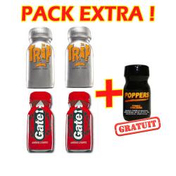 Lot 4 poppers + 1 gratuit