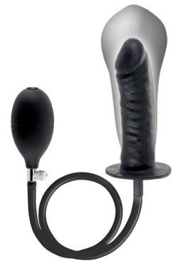 Plug gonflable noir - Bigger Joy