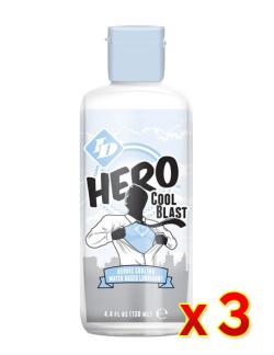 Lubrifiant ID Hero Cool Blast 130 ml x 3