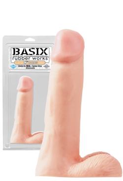 Gode Rubber Works (Dong) - Basix - Natural - Size 8 Inches