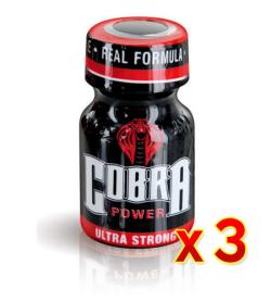 Poppers Cobra Power (Pentyle) x 3