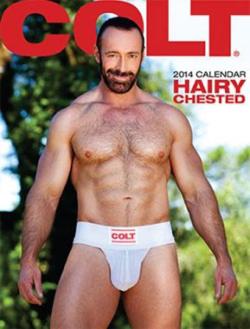 Colt Hairy Chested Men - Calendar 2014