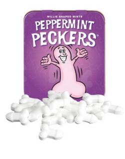 Peppermint Peckers (bonbons)