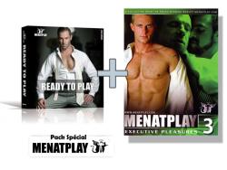 Pack MENATPLAY : Executive Pleasures #3 - DVD + Livre 