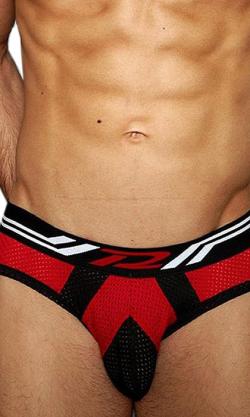 Slip Power - Pistol Pete - Red/Black - Size S