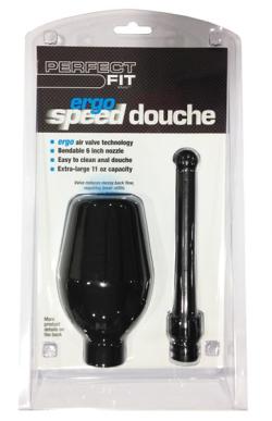 Poire  lavement ''Ergo Speed'' Perfect Fit - Noir
