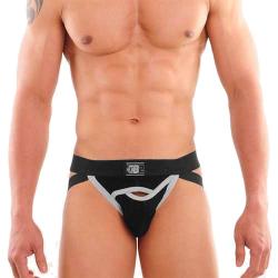JockStrap ''Kyle'' GBGB - Black/White - Size S