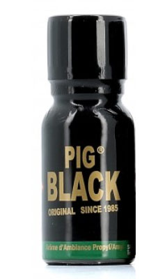 Poppers Pig Black (Amyle/Propyle) 15 ml