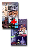 EXTRA !! Lot de 2 DVD: Les copains d'abord + Gay Italiano
