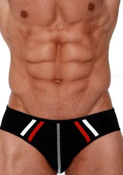 Slip de Bain Transformer - Pistol Pete - Red/Black - Size XL