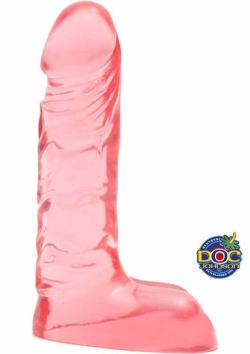 Big Cock&Balls - Pink - 6'' Doc Johnson