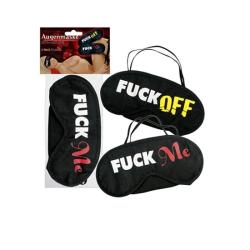 Eye Mask Set FUCK ME / Fuck Off