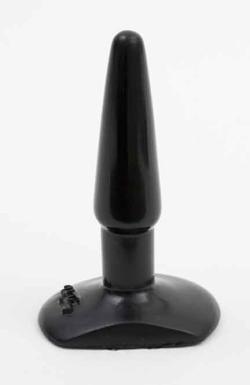 Butt Plug Classic Smooth - Doc Johnson - Noir - Small