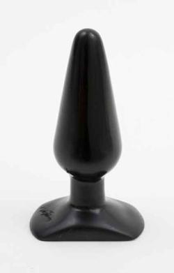 Butt Plug Classic Smooth - Doc Johnson - Noir - Medium
