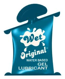 Lubrifiant Wet Original Bleu - 10 ml