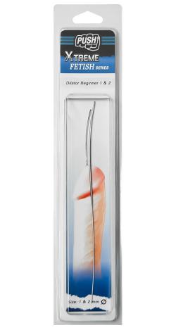 Push dilator ''Beginner'' - Sonde Urtrale - 1 & 2 mm