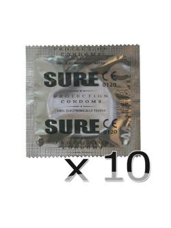 10 Condoms Sure Extra