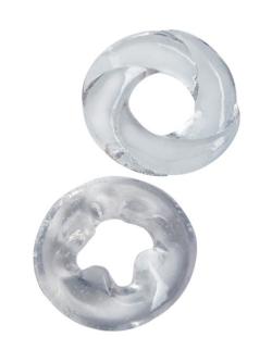 Lot de 2 Cockrings  ''Cock N Load'' - AdamMale Toys