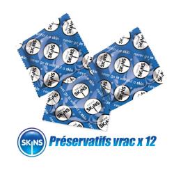 Prservatifs ''Naturels'' Skins VRAC (pochette de 12)