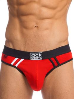 Slip ''Team Brief'' Jackadams - Red/Black - Size M