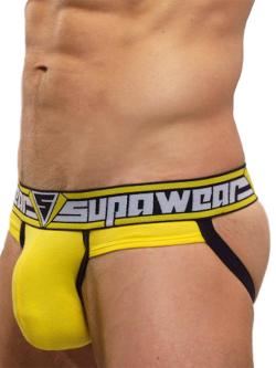 JockStrap  ''U92SN Supa Nova'' - SupaWear - Jaune - Taille M