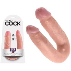Double Trouble - King Cock - Natural - Medium