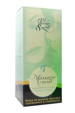 Huile de massage ''Massage Secret'' - Plaisirs Secrets - Apple/Pear - 50 ml