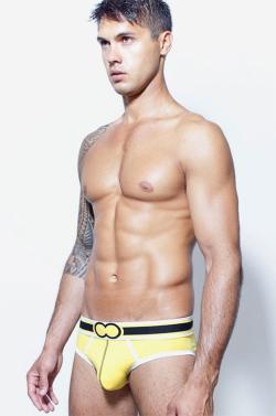 Slip ''U11.01 Icon'' - 2eros - Jaune - Taille M