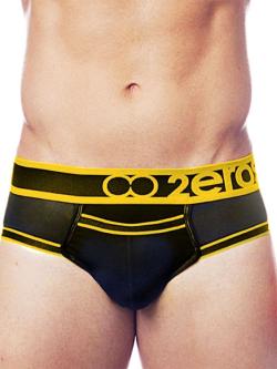 2Eros ''U60.13 Neo'' Underwear Brief  - Black/Gold - Size XL