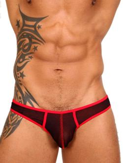 Slip Prism2 - Pistol Pete - Noir/Rouge - Taille L