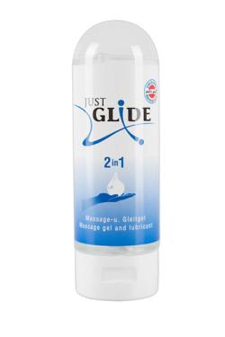 Just Glide 2 in 1 200 lube & massage gel - 200 ml