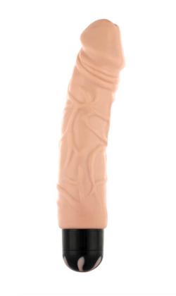 Gode Vibro ''8 Inch Uncut Stud'' - Pure