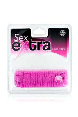 Corde Bondage ''Love Rope'' - 10 m - Rose