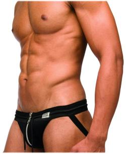JockStrap ''Zipper'' Modus Vivendi - Black/Black - Size L