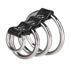 Triple Ring ''Gates of Hell'' (+Leash Ring) - C&B Gear