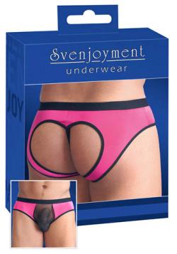 Brief OpenBack - SvenJoyment - Pink/Black - Size L