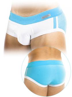 Slip ''Greek'' Modus Vivendi - White/Sky Blue - Size M